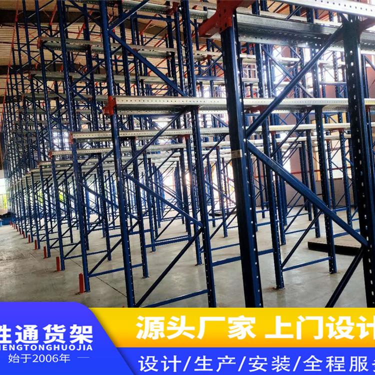 胜通货架厂   大型阁楼货架  批发仓储仓库重仓货架  多层金属储存架  展示架3000Kg每层