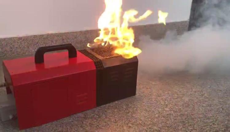 凌鼎真烟真火烟火发生器 烟火同步 消防训练专用
