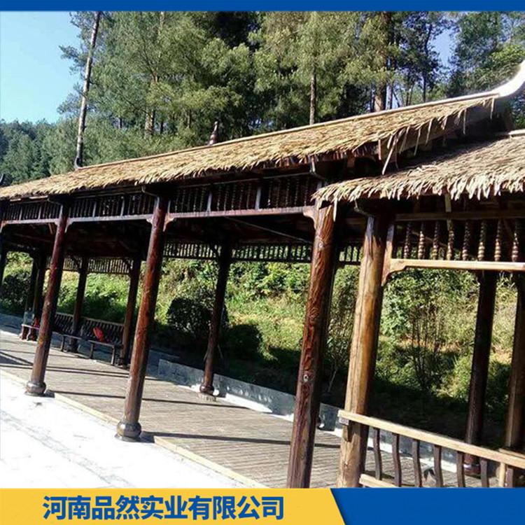 园林景观防腐木木长廊 园林防腐木木长廊工程 厂家直供 品质可靠