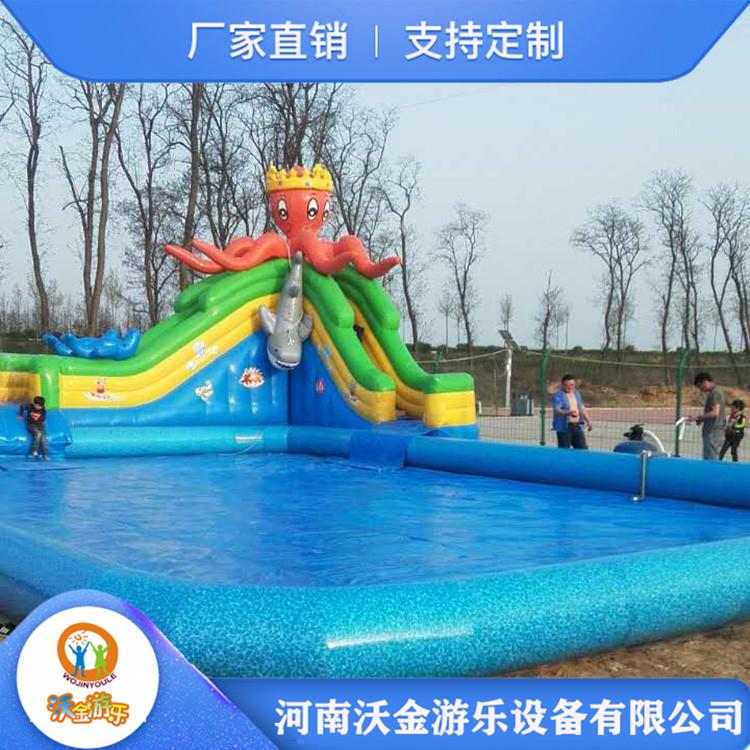 厂家直销充气水滑梯 移动乐园充气水滑梯 欢迎来电咨询订购