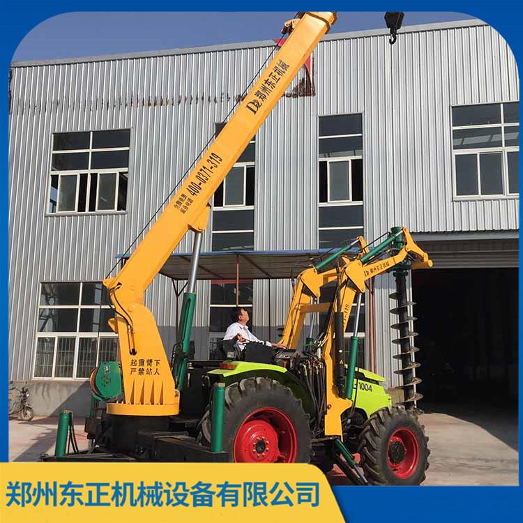 柴油电线杆种树挖坑机 河南栽树打坑机器厂家 品类齐全 快速发货