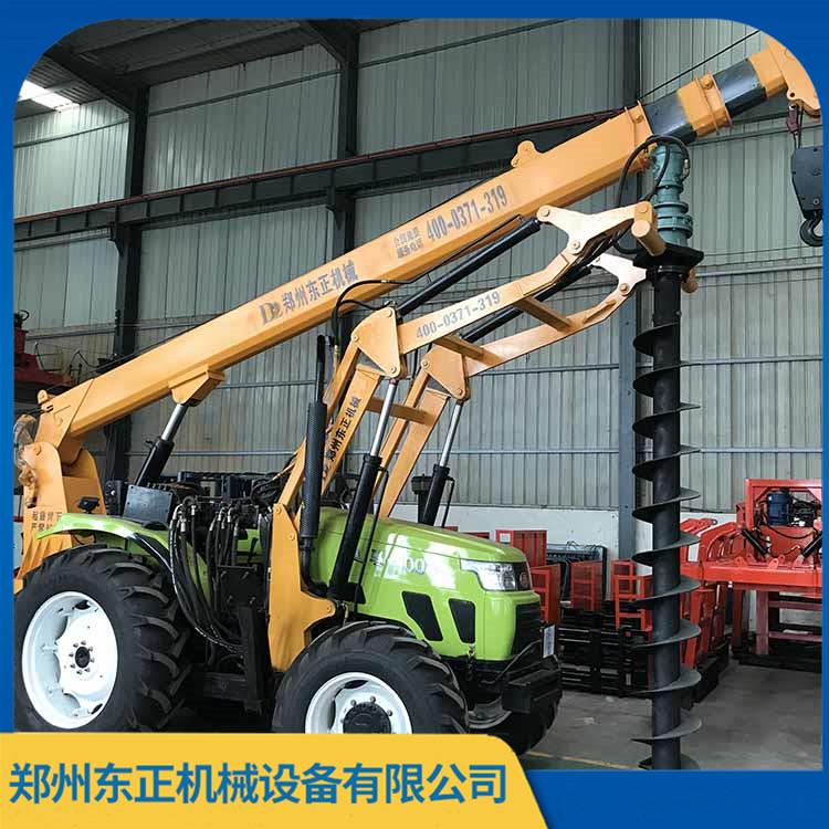 河南栽树打坑机器厂家 批发水泥杆打眼机 品类齐全 快速发货