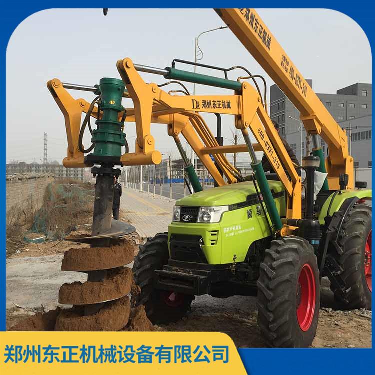 柴油电线杆种树挖坑机 河南栽树打坑机器厂家 全国发货 欢迎咨询