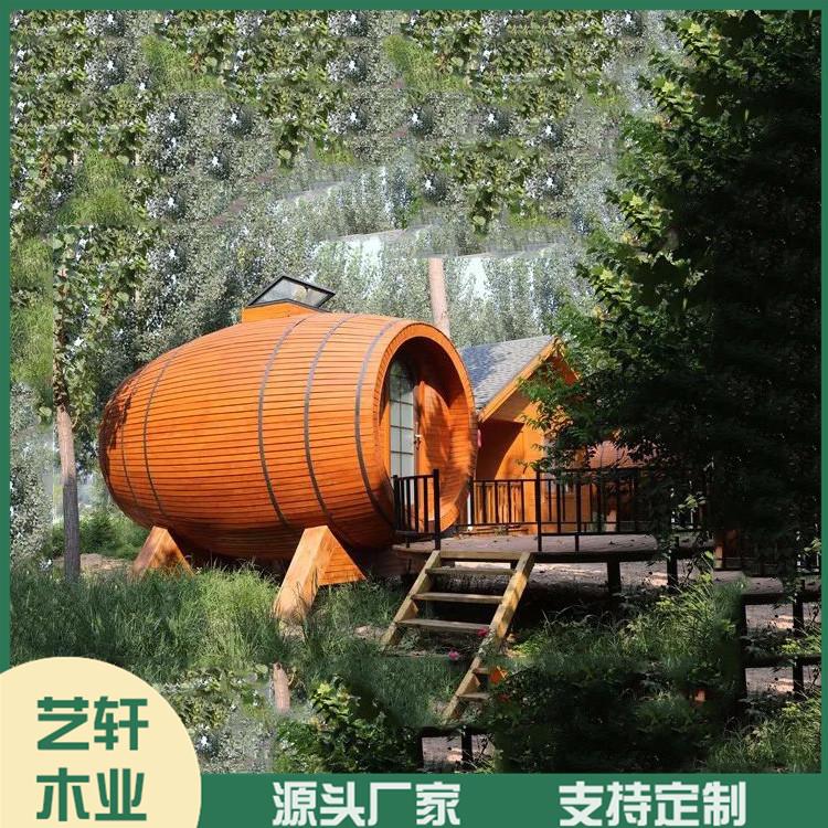 防腐木木屋设计 大型防腐木木屋 移动小木屋 木屋别墅