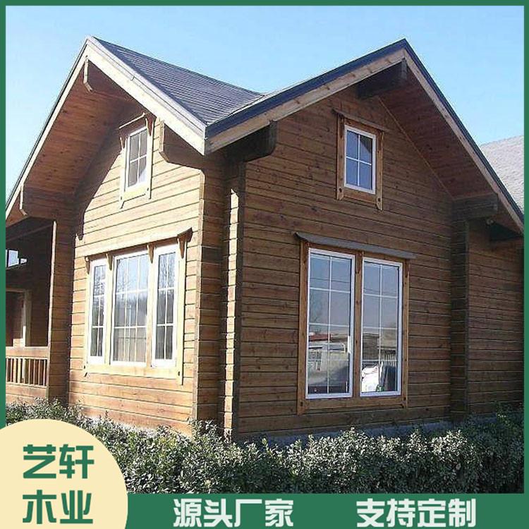 双层防腐木木屋 碳化防腐木木屋 承接防腐木木屋工程