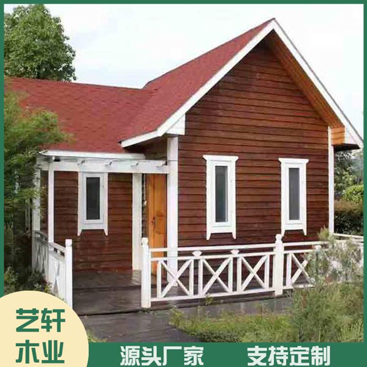 防腐木木屋别墅报价 景区防腐木木屋 移动售货小木屋