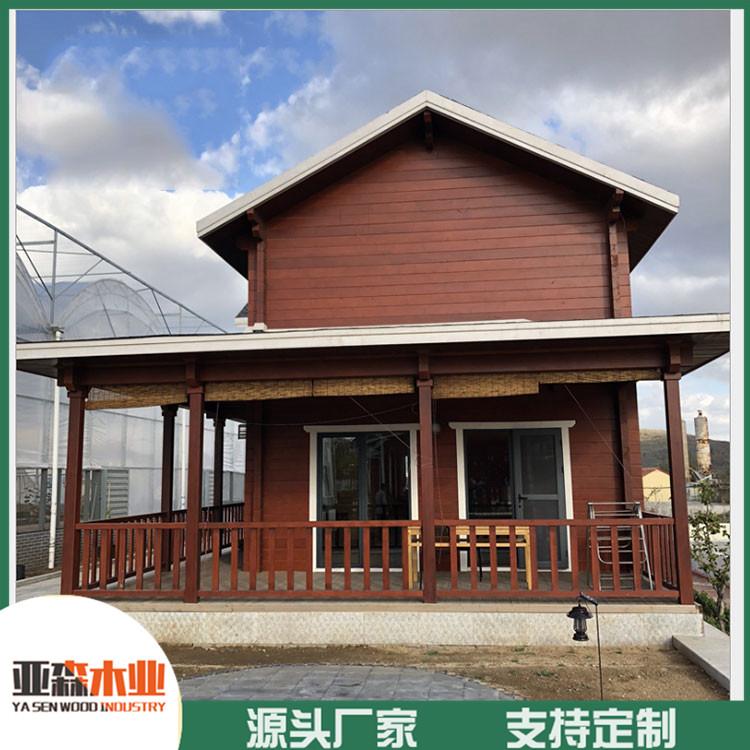 室外景观木屋 景区度假村小别墅木屋 生态木别墅木屋