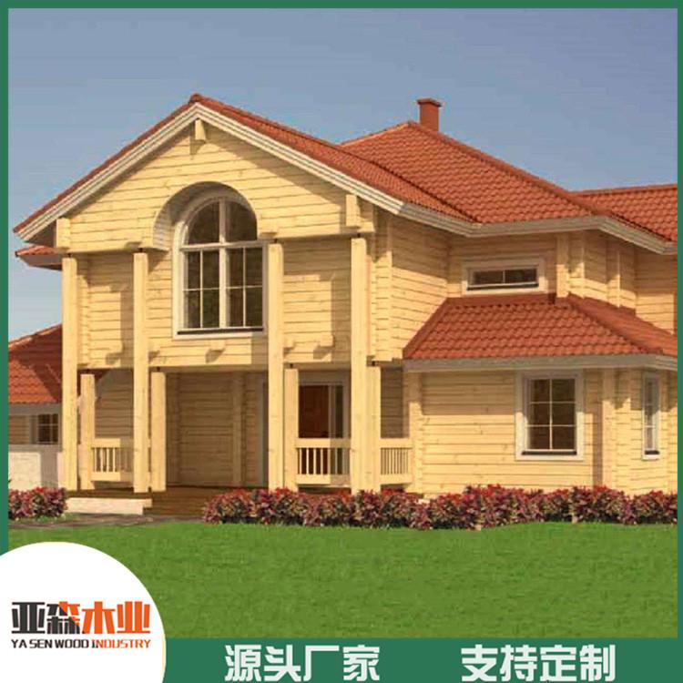 河南室外防腐木木屋 防腐木木屋别墅报价 环保材质 腐蚀性强
