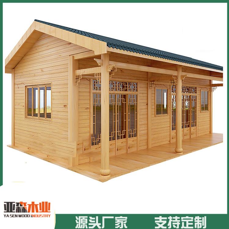 农庄防腐木别墅设计 防腐木别墅定制 原木加工 品质保障