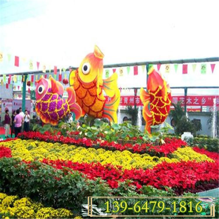 个性户外景观花球花柱 大型铁艺花盆公园广场市政街道工程