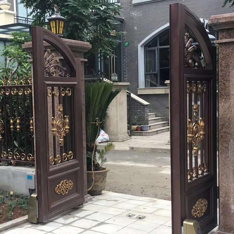 铝艺别墅大门  铝艺大门  庭院大门询价