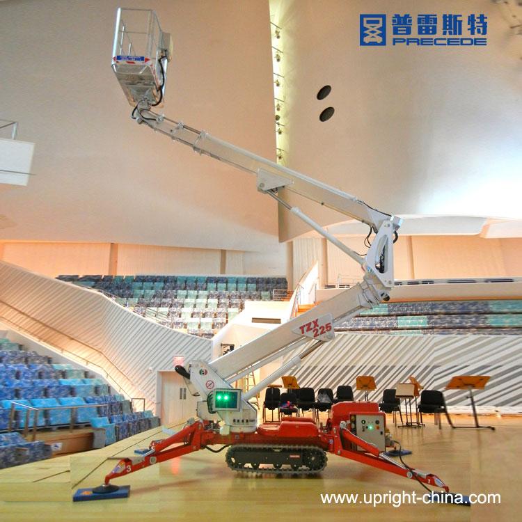 帕拉沙尼TZX 蜘蛛车 铝合金臂设计 高空作业平台 升降车