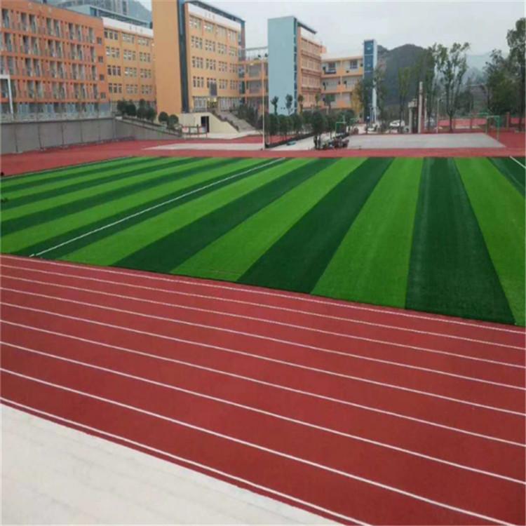 厂家直销全塑型塑胶跑道,全塑自结纹塑胶跑道耐用