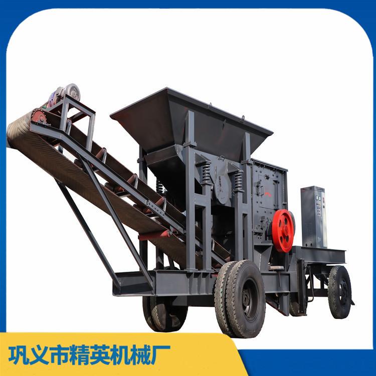 建筑垃圾破碎机价格 移动式制砂破碎站 货源充足 快速发货