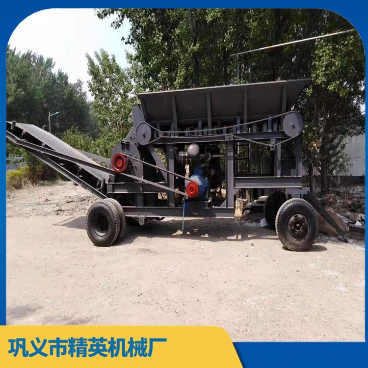 建筑垃圾破碎机价格 轮胎式石料破碎机 质优价廉 型号齐全