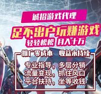 代理游戏软件 零门槛 技术扶持   推广扶持