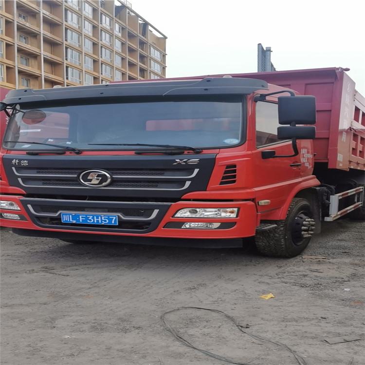 陕汽商用车 轩德X6 标载版 160马力 4X2 4.5米 国五 自卸车