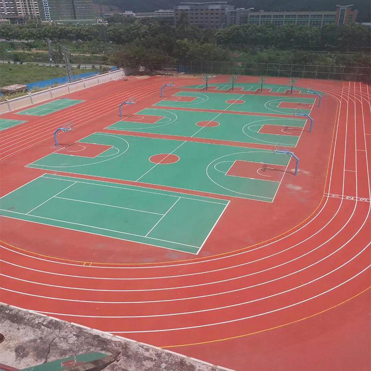广东丙烯酸球场厂家篮球场网球场排球场地面
