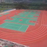 广东丙烯酸球场厂家篮球场网球场排球场地面