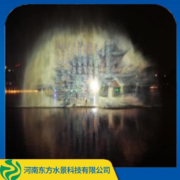 供应高档数字水幕喷泉 4D多媒体水秀电影 厂家直销 根据场地设计