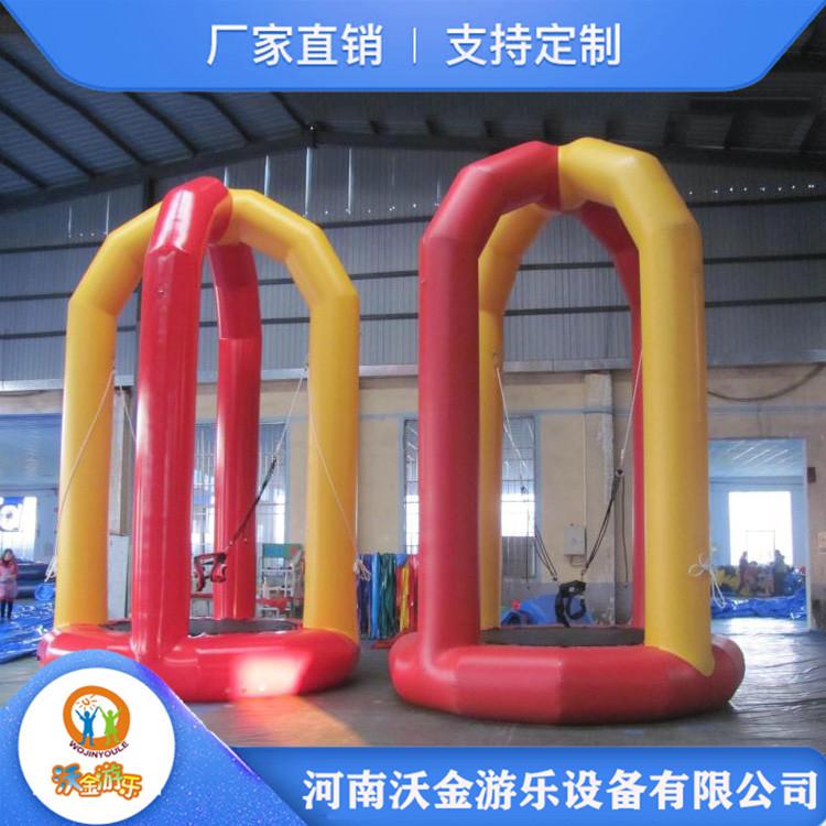 充气弹跳床 pvc充气蹦床价格 源头厂家 沃金游乐