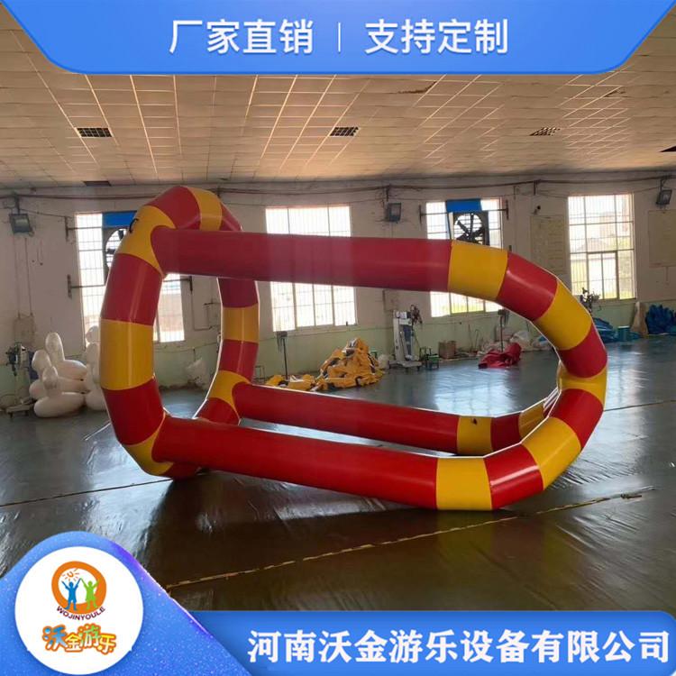 单人充气蹦极 充气蹦极价格 源头厂家 沃金游乐