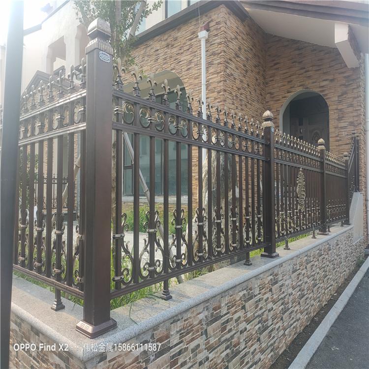 聊城铝艺围栏  铝艺栏杆  铝合金围栏直销 量大价优