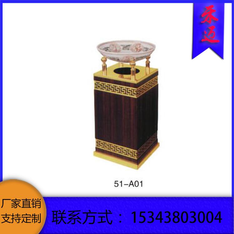 重庆果皮箱 镀锌分类垃圾桶 禾迈社区中型多种分类垃圾桶