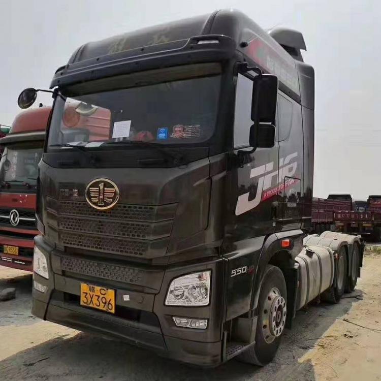 8个月解放JH6牵引车  车带无线WiF  潍柴550马力