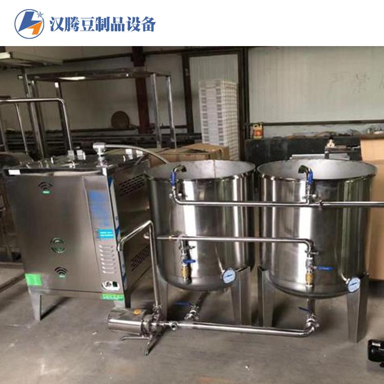 全自动大型两连磨设备 大型煮浆罐设备 豆腐压榨设备 气动