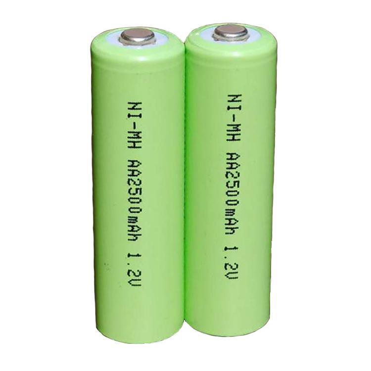 镍氢5号电池AA2500mAh 1.2V可充电池仪器设备工业平头电池