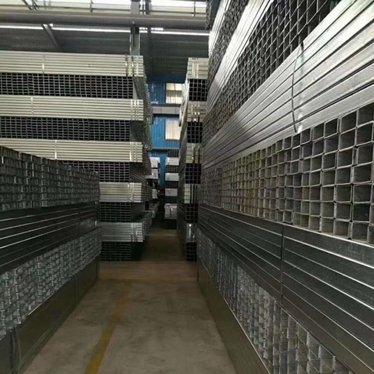 镀锌方管河南郑州批发零售 冷拔小口径方管 160*160*6方管  厚壁方管 Q345B矩形管 镀锌方管 方管规格型号 大厂代理货源充足精密光亮