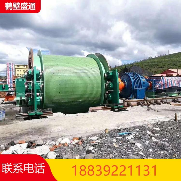 出售紧凑型变频提升机1.6米分体式绞车JTP单筒卷扬机直销厂家