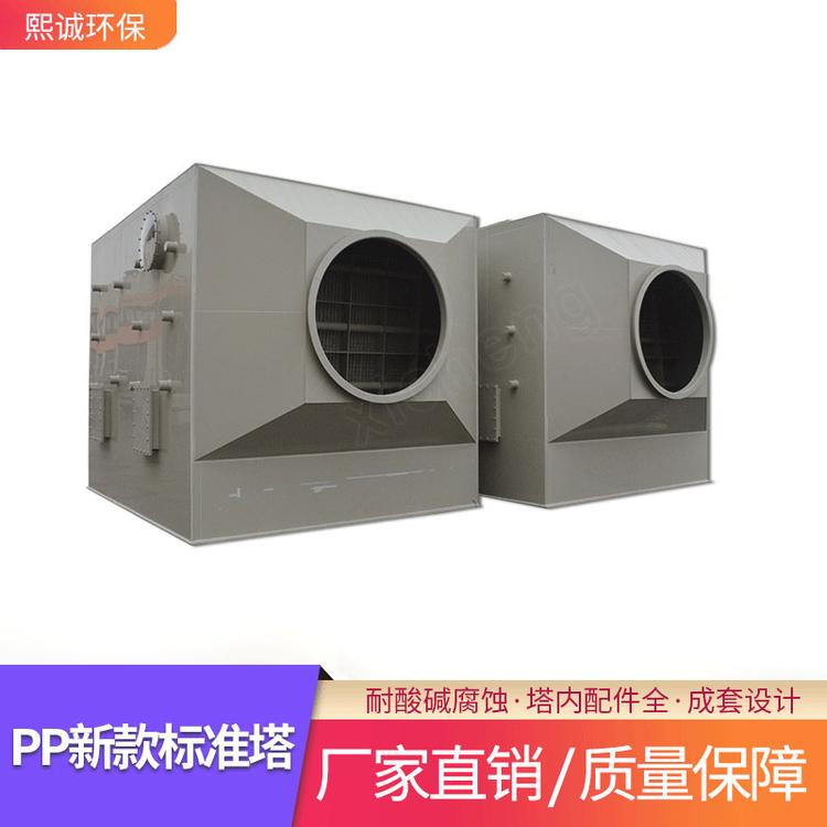 pp喷淋塔 耐酸碱环保PP喷淋塔实验室酸雾脱硫洗涤塔工业废气除臭净化喷淋塔