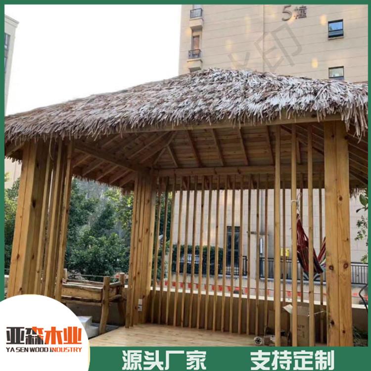 防腐木亭子定做 防腐木凉亭建造 古建凉亭厂家