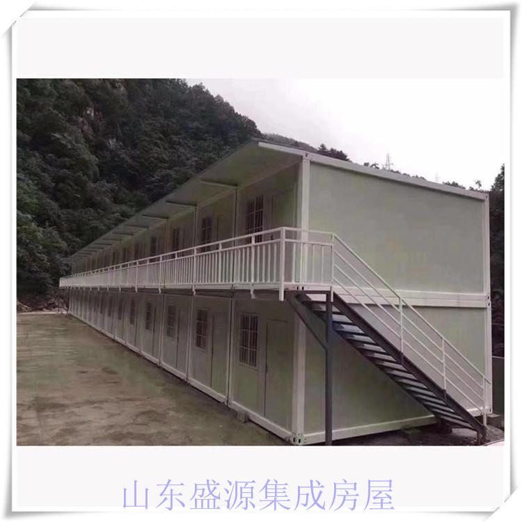 福州集装箱住宅工地用活动板房工人活动板房宿舍工地彩钢板房办公室打包箱式活动房