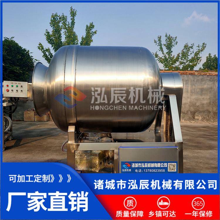 新款呼吸式真空滚揉机 鸡腿腌制滚揉机 全自动滚揉入味设备