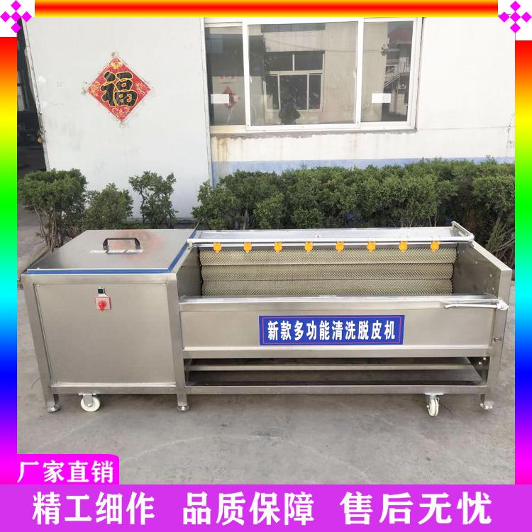 白萝卜清洗机 圆葱去皮清洗机 葛根去泥去皮机 大姜去皮清洗机 海产品净洗机