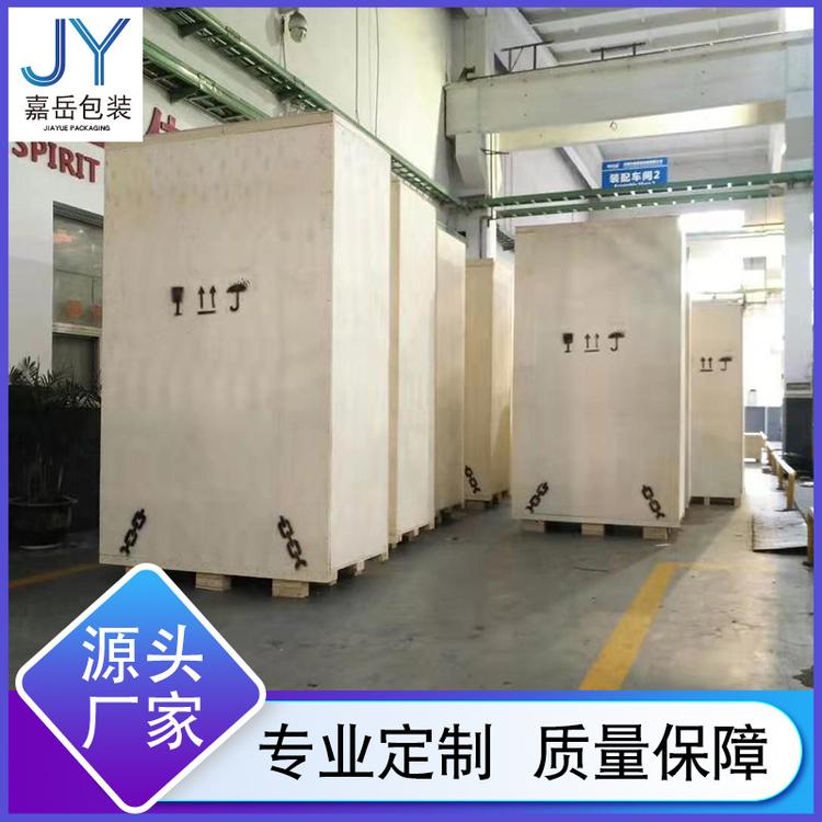 嘉岳包装木箱厂家现货批发上海出口木箱 胶合板木箱设备木箱 青浦木箱