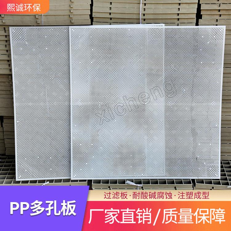 PP多孔板 熙诚环保耐腐蚀抗老化PP塑料孔板PP过滤孔板网格板
