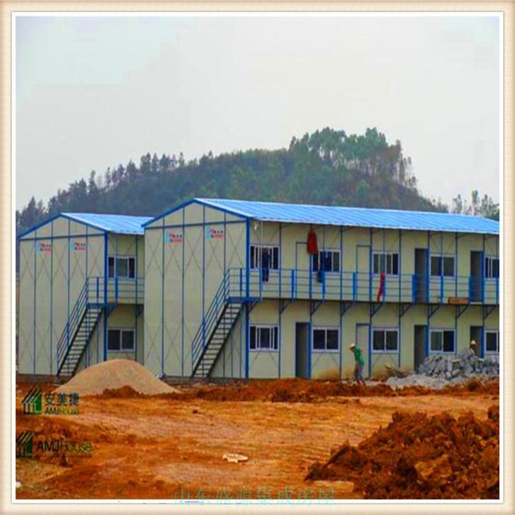 阳泉工地活动板房搭建浙江轻钢活动板房价格多层活动板房定制