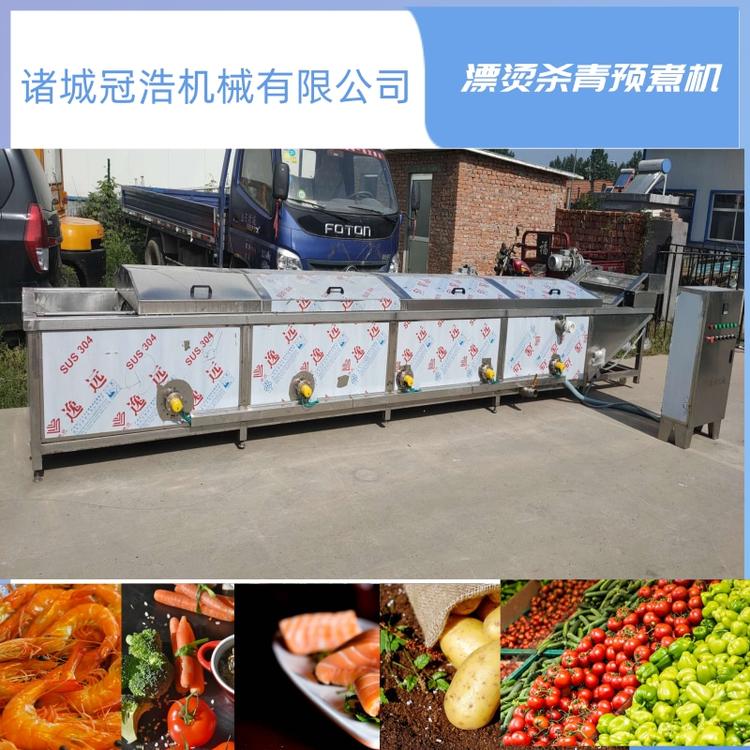 胡萝卜片青萝卜土豆片漂烫机 蔬菜漂烫杀青机  菜花漂烫杀青机  多功能漂烫杀青机