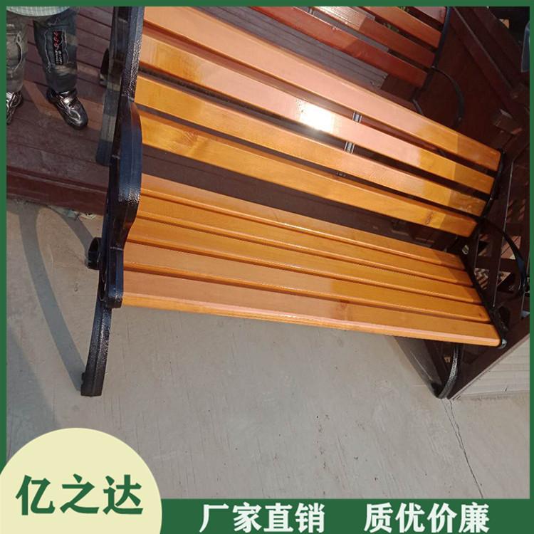 室外防腐木公园椅 西宁防腐木公园椅价格 支持定制 质优价廉