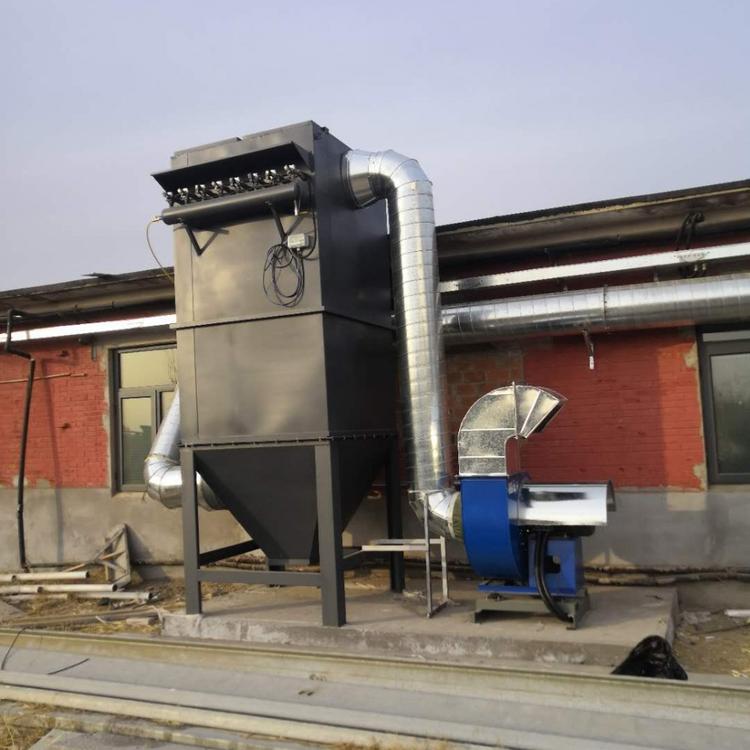 天津德航环保设备生产厂家  直销 袋除尘器  脉冲除尘器工艺介绍 家具厂 面粉厂等工业粉尘处理设备  过检测  专业安装