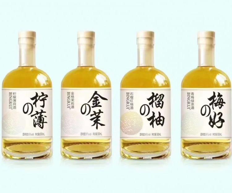 果酒瓶定制 375ML玻璃瓶生产厂家  郓城富兴酒类包装