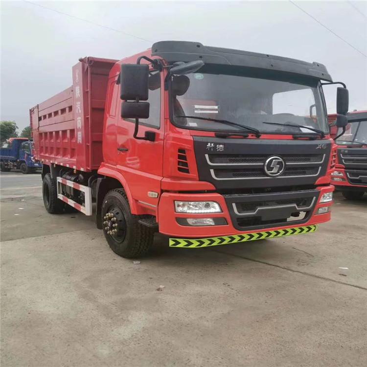陕汽商用车 轩德X6 复合版 陕汽轩德X6蓝牌自卸车 手续齐全 个人户