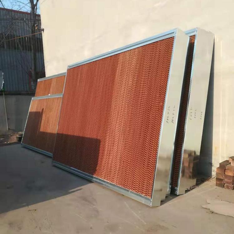 厂家货源    环保湿帘水帘降温设备    高吸水高品质水帘墙   鸡舍降温湿帘价格