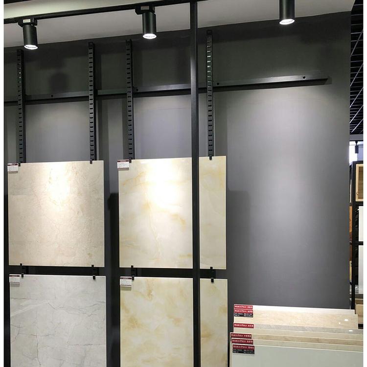 陶瓷展架定制厂家瓷砖展架冲孔板瓷砖洞洞板瓷砖架斜冲孔板双面冲孔板陶瓷展架直洞洞板