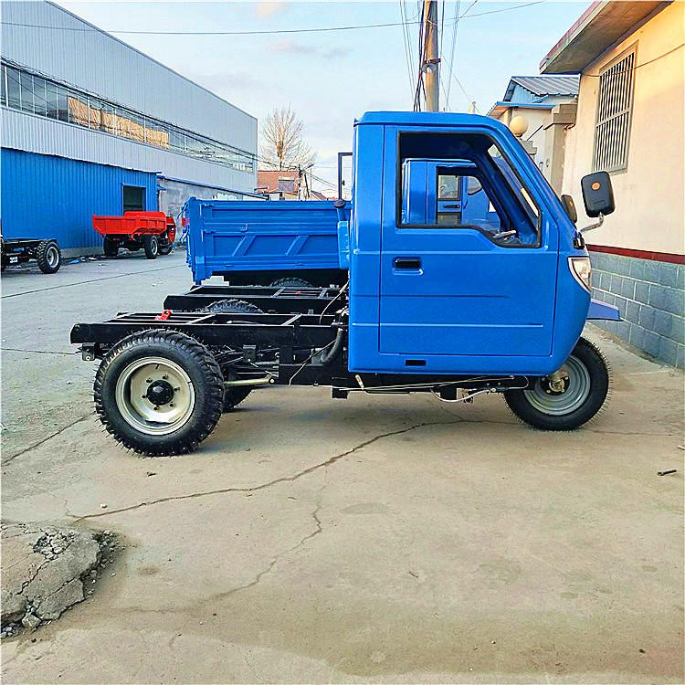 山地爬坡工程三轮车 工程矿用自卸三轮车农用工程用柴油三轮车