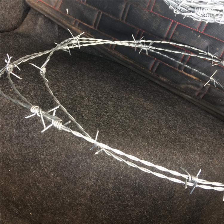 厂家供应  防攀爬单片刺绳 监狱防护刀片刺绳  可定制飞腾刺绳